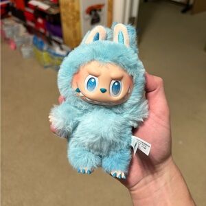 100% AUTHENTIC POPMART - Labubu The Monster Big Into Energy Plush - Hope Blue